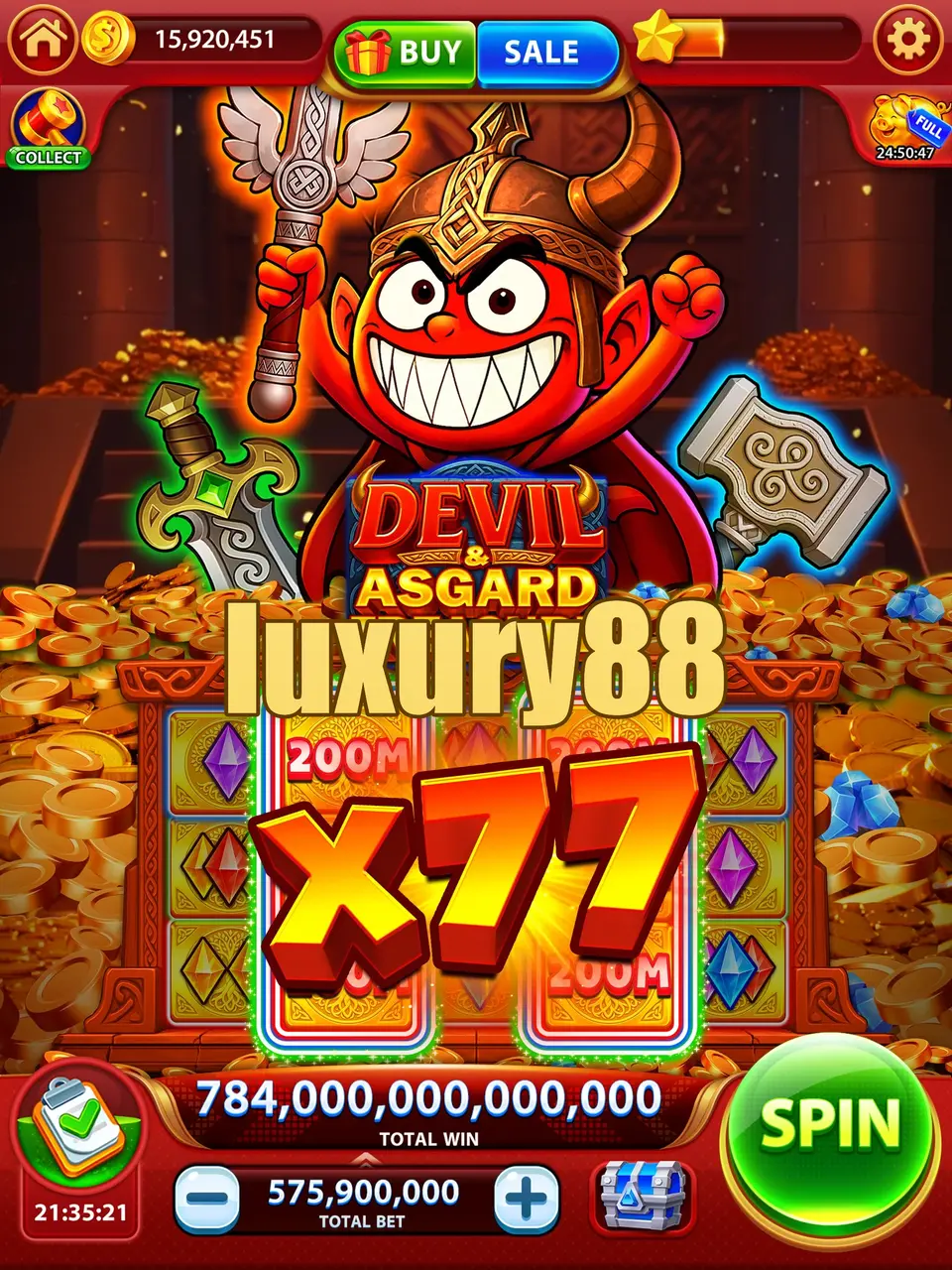 luxury88 Tangkapan Layar Resmi APK